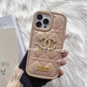 Chanel ブランド iPhone 14/14 Pro/14 Pro Maxケース シャネル モノグラム 芸能人愛用 レザー 激安 アイフォン14/13/12/11カバー 大人気 メンズ レデイース