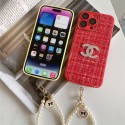 Chanel/シャネル ブランド iPhone 14/14 Pro/14 Pro Maxケース インスタ風 ジュエリー風 キラキラ ストラップ付き モノグラム柄 セレブ愛用 ジャケット 激安 アイフォン14/13/12/11カバー 大人気 メンズ レディース