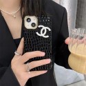 chanel シャネル ブランド iphone 14/14 pro/14 pro maxケース かわいい ワニ レザー モノグラム ジャケット型 安い アイフォン14/13/12/11カバー 大人気 メンズ レディース