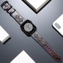 Chrome Hearts クロムハーツ ブランド Apple Watch 8/se2/ultra/7/6/5/4 ハンド モノグラム レザー製 ベルト アップル ウォッチ8/7/6/5/4/SE2腕時計用 ファッション 経典風 芸能人愛用 メンズ レディース