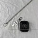 Chrome Hearts クロムハーツ ブランド AirPods Pro 2/3/Pro/2/1ケース 十字形 ストラップ付き 金属 きらきら エアーポッズ1/2/3/プロ2カバー 紛失防止 第1/2/3世代 収納便利 保護性 軽量携帯 メンズ レディース