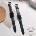 CHROME HEARTS クロムハーツ ブランド アップル ウォッチ8/7/se2ハンド モノグラム レザー製 腕時計ベルト Apple Watch 8/7/6/5/4/SE2/2/3ストラップ 芸能人愛用 ファッション メンズ レディース