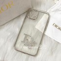 Dior ハイブランドディオール iphone 14/14 pro/14 pro max/14 plusケース モノグラム クリアケース きらきら インスタ風 アイフォン14/13/12/11/x/xs/xr/8/7カバー ファッション メンズ レディーズ