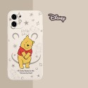 ディズニー ハイブランド iphone 13/13 pro/13 pro max/13 miniケース 芸能人愛用 くまのプーさん シリコン ジャケット型 DISNEY モノグラム アイフォン13/12/11/x/xr/xs/8/7カバー 大人気 メンズ レディース