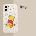 ディズニー ハイブランド iphone 13/13 pro/13 pro max/13 miniケース 芸能人愛用 くまのプーさん シリコン ジャケット型 DISNEY モノグラム アイフォン13/12/11/x/xr/xs/8/7カバー 大人気 メンズ レディース