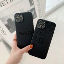 Fendi/フェンディ ブランドiphone 13pro/13mini/13pro maxケース 個性ジャケット型 モノグラム 激安 シリコン製 FENDI アイフォン13/12/12 pro/12 mini/12 pro maxカバー  黒 シンプル iphone12/11/SE2/X/XS/XR/8/7ケース 芸能人愛用 メンズ レディーズ