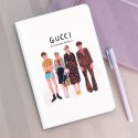 グッチ/Gucci ブランド ipad mini 6/9/8/pro 2020/2021ケース お洒落 Alessandro Michele モデル風 アイポッド ミニ 6/9カバー 手帳型 ストランプ付き 第 9/8/7世代 11/12.9inches スタンド付き 潮流 芸能人愛用 メンズ レディーズ 