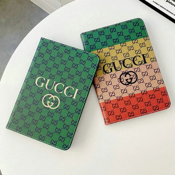 グッチ ipad mini 6/5/4/3/2/1ケース ハイブランド 手帳型 iPad 9/8/7/6/5/4/3/2ケース モノグラム GUCCI 保護 アイパッド プロ 2020/2021カバー 激安 11/12.9インチ スタンド機能 IPAD AIRケース 高級 ファッション メンズ レディーズ