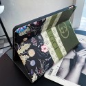 GUCCI ブランド iPad mini6/9ケース かわいい グッチ モノグラム 保護 ipad pro 2021/2020カバー レザー 花柄付き 薄型 軽量 アイポッド ミニ 6/9カバー スタンド機能付き メンズ レディース