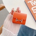 HERMES ブランド Airpods pro2/3/pro2/1ケース お洒落 エルメス レザー製 バック型 カラビナ付き 紛失防止 第1/2/3世代 収納 エアーポッズ3/プロ2ケース モノグラム 保護性 軽量 便利 メンズ レディーズ