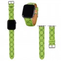 GUCCI/グッチ ブランド Apple Watch 8/7/6/se2/ultraハンド モノグラム レザー コーデュロイ風 ベルト アップル ウォッチ8/7/6/SE2/5/4ベルト 腕時計ストラップ 芸能人愛用 メンズ レディース