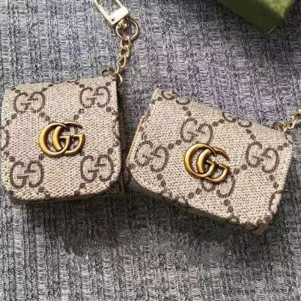 GUCCI LV ブランド Airpods Pro 2/3/pro/2/1ケース お洒落 グッチ レザー製 ルイヴィトン バック型 モノグラム カラビナ付き 紛失防止 第1/2/3世代 収納 エアーポッズ3/プロ2/2/1カバー 保護性 メンズ レディーズ