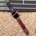 GUCCI グッチ ブランド Apple Watchアップルウォッチ8/SE2/Ultra/7ハンド かわいい モノグラム レザー製 ボタン付き 芸能人愛用 apple watch 8/se2/ultra/7/6/5/4/3/2/1ベルト 腕時計 ストラップ ファッション メンズ レディース