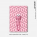 KAWS/カウズ ゴヤール/GOYARD ブランド ipad air 5/mini 6/9ケース 個性 ペンシル収納可能 芸能人愛用 アイポッド エアー5/ミニ 6/9/proカバー モノグラム 手帳型 第5世代 ipad air4/3/2カバー スタンド可能 メンズ レディーズ 