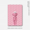 KAWS/カウズ ゴヤール/GOYARD ブランド ipad air 5/mini 6/9ケース 個性 ペンシル収納可能 芸能人愛用 アイポッド エアー5/ミニ 6/9/proカバー モノグラム 手帳型 第5世代 ipad air4/3/2カバー スタンド可能 メンズ レディーズ 