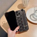 Goyard ブランド iphone14/14 pro/14 pro maxケース ゴヤール ハンドバンド付 モノグラム Y柄 リング ジャケット型 アイフォン14/13/12/11カバー 韓国風 メンズ レディース