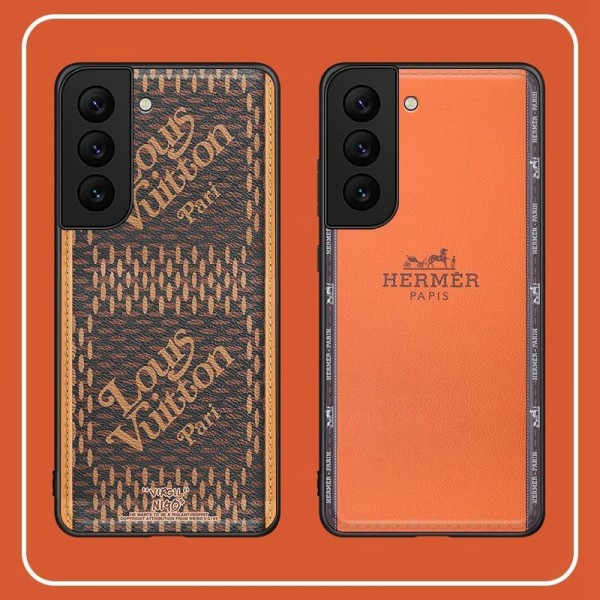 LV/ルイヴィトン ブランド iPhone 13/13 Pro/13 Pro Maxケース インスタ風 Hermes/エルメス Galaxy S22/s22+/s22 ultra/s21/note21ケース モノグラム ジャケット型 大人気 メンズ レディース