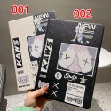 Kaws/カウズ ブランド ipad 10/mini 6/9/pro 2022/air 5ケース お洒落 アイポッド ミニ 6/10カバー 手帳型 第 9/8/7世代 KAWS キャラクター風 ipad air4/3/2カバー 11/12.9inches スタンド付き 潮流 芸能人愛用 メンズ レディーズ 