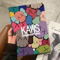 KAWS/カウズ ブランド ipad mini 6/9ケース 個性 アイポッド ミニ 6/9/pro 2021カバー ORIGINAL FAKE モノグラム ペンシル収納 手帳型 第 9/8/7世代 韓国風 ipad air4/3/2カバー スタンド付き 芸能人愛用 メンズ レディーズ 