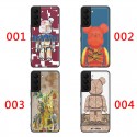 BE@RBRICK/ベアブリック ブランド iphone se3/13/13 pro/13 pro maxケース 個性 熊柄 Galaxy S22/S22+/S22 Ultra/s21/note21カバー モノグラム 全機種対応 huawei P50/mate40ケース 大人気 メンズ レディース