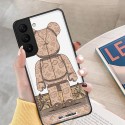 BE@RBRICK/ベアブリック ブランド iphone se3/13/13 pro/13 pro maxケース 個性 熊柄 Galaxy S22/S22+/S22 Ultra/s21/note21カバー モノグラム 全機種対応 huawei P50/mate40ケース 大人気 メンズ レディース