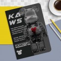 Be@rbrick カウズ/KAWS ルイヴィトン/LV ブランド ipad 10/pro 2022/air5/mini 6/9ケース 個性 熊柄 モノグラム 手帳型 激安 アイパッド10/エアー5/プロ2022/ミニ 6/9カバー 全機種対応 メンズ レディース