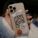 ロエベ LOEWE ブランド Iphone13 pro/13 mini/13 pro maxケース 激安 ジャケット型 モノグラム 経典クリアケース アイフォン13/12/13 Pro/13 Mini/13 Pro Maxカバー 芸能人愛用メンズ レディース