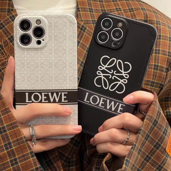 ロエベ ブランド Iphone 13/13 pro/13 pro maxケース インスタ風 LOEWE ジャケット型 モノグラム シンプル アイフォン13/12/11/x/xs/xrカバー 大人気 メンズ レディーズ