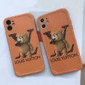 ルイヴィトン/LV ブランド iphone 13/13 mini/13 pro/13 pro maxケース インスタ風 テッド柄 キャラクター モノグラム アイフォン13/12/11/x/8/7カバー メンズ レディース