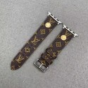 LV/ルイヴィトン ブランド Apple Watch 8/se2/ultra/7/6/5/4/seバンド レザー製 リベット モノグラム ヴィトン アップル ウォッチ8/7/6/SE2ベルト 芸能人愛用 腕時計ストランプ 38-45mm ファッション メンズ レディース