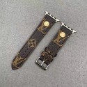 LV/ルイヴィトン ブランド Apple Watch 8/se2/ultra/7/6/5/4/seバンド レザー製 リベット モノグラム ヴィトン アップル ウォッチ8/7/6/SE2ベルト 芸能人愛用 腕時計ストランプ 38-45mm ファッション メンズ レディース