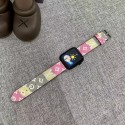 LV/ルイヴィトン ブランド Apple Watch Series 8/7/se2 シリコン アップルウォッチ8/7/6/4/3/SE2バンド 上品レザー 腕時計ベルト 個性カラー ストラップ 高級 人気 メンズ レディース