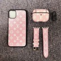 ルイヴィトン/LV ブランド iphone se3/14/14 pro/14 pro max/13 miniケース 3点セット AirPods3/pro2/2/1ケース 安い 芸能人愛用 Apple Watch 8/7/6/se2/ultraハンド ベルト ファッション メンズ レディーズ 