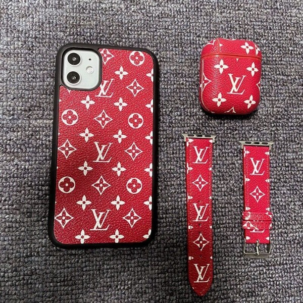 ルイヴィトン/LV ブランド iphone se3/14/14 pro/14 pro max/13 miniケース 3点セット AirPods3/pro2/2/1ケース 安い 芸能人愛用 Apple Watch 8/7/6/se2/ultraハンド ベルト ファッション メンズ レディーズ 