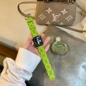 Louis Vuitton ルイヴィトン ブランド アップル ウォッチ8/se2/ultra/7ハンド モノグラム レザー コーデュロイ風 Apple Watch 8/7/6/SE2/Ultra/5/4/3/2/1ベルト 腕時計ストラップ ファッション メンズ レディース