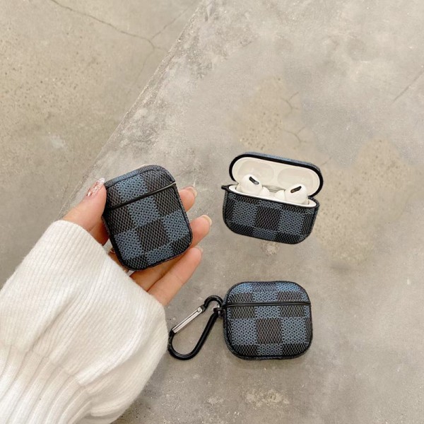 LV ルイヴィトン ブランド Airpods 3/pro2/2/1ケース オシャレ レザー製 カラビナ付き モノグラム 紛失防止 第1/2/3世代 保護性 収納 モノグラム 経典 エアーポッズ プロ2/3/2/1ケース 軽量 便利 ファッション メンズ レディーズ