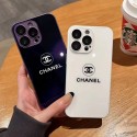 LV/Chanel ブランド iPhone 14/14 pro/14 pro maxケース ルイヴィトン/シャネル 鏡面ガラス型 ジャケット型 モノグラム 黒白色 アイフォン14/13/12/11カバー 大人気 メンズ レディース