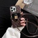 ルイヴィトン LV ハイブランド iphone 14/14 pro/14 pro maxケース カード入れ レザー 激安 ストラップ付 アイフォン14/13/12/11カバー スタンド付き スマホケース コピー レディース メンズ