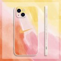 Nike/ナイキ ブランド iphone 13/13 mini/13 pro/13 pro maxケース シリコン ジャケット型 韓国風 絵画 アイフォン13/12 pro/12 pro max/x/xs/xrケース おまけつき 大人気 メンズ レディース 