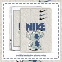 ナイキ/NIKE ブランド ipad mini 6/9/pro 2021/2020ケース ディズニー ステッチ柄 ペンスロット付 激安 レザー製 全機種対応 モノグラム 手帳型 Nike アイパッドプロ/ミニ 6/5/4カバー 12.9/11/9.7インチ メンズ レディース