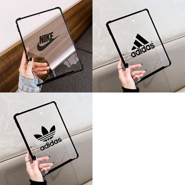 ADIDAS/アディダス NIKE/ナイキ ブランド ipad 10/air 第5世代/mini 6/9/pro 2022/2020ケース クリアケース ガラス ジャケット型 アイパッドエアー5/プロ2021/ミニ 6/9カバー 激安 全機種対応 モノグラム メンズ レディース