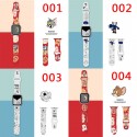 ナイキ/ジョーダン/シュプリーム/カウズ ブランド Apple Watch 7/6/SEバンド オシャレ 個性トムとジェリー KAWS アップルウォッチ 7/6/5/4/SE/3/2ベルト AIR JORDAN シリコン製  経典  芸能人愛用 大人気ストラップ メンズ レディース