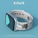 ナイキ/ジョーダン/シュプリーム/カウズ ブランド Apple Watch 7/6/SEバンド オシャレ 個性トムとジェリー KAWS アップルウォッチ 7/6/5/4/SE/3/2ベルト AIR JORDAN シリコン製  経典  芸能人愛用 大人気ストラップ メンズ レディース