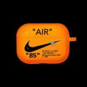 Nike ナイキ ブランド Airpods Pro2/3/Pro/2/1ケース 個性 スウッシュ柄 オレンジ色 Air Jordan ジョーダン Off-White オフホワイト モノグラム 紛失防止 第1/2/3世代 保護性 潮流 収納 エアーポッズ プロ2/3/プロ/2/1ケース 軽量 便利 メンズ レディース