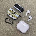 Off-white オフホワイト ブランド Airpods pro 2/3/pro/2/1ケース 個性風 モノグラム 矢印柄 非常線 カラビナ付き 芸能人愛用 エアーポッズ プロ2/3/2/1カバー 大人気 メンズ レディース