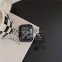 Off-White/オフホワイト ブランド AirPods Pro 2/3/Pro/2/1ケース かわいい 矢印柄 スポーツ風  紛失防止 カラビナ付き 第1/2/3世代 エアーポッズ1/2/3/プロ2カバー 収納便利 保護 メンズ レディース