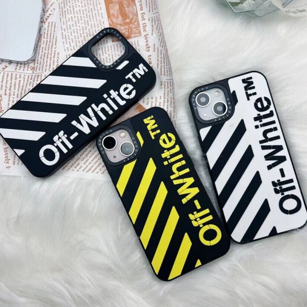 Off-White ブランド iphone14/14pro/14 pro max/14 plusケース オフホワイト モノグラム 矢印柄 TPU ジャケット型 アイフォン14/14プロ/14プロマックス/14プラス/se3/13/12/11/x/8/7カバー ファッション メンズ レディース