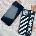 Off-White ブランド iphone14/14pro/14 pro max/14 plusケース オフホワイト モノグラム 矢印柄 TPU ジャケット型 アイフォン14/14プロ/14プロマックス/14プラス/se3/13/12/11/x/8/7カバー ファッション メンズ レディース