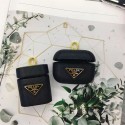 Prada プラダ ブランド airpods pro 2/3/pro/2/1/ケース  おしゃれ カラビナ付き モノグラム バッグ型 エアーポッズプロ2/1/2/3カバー ピンク 黒色 大人気 メンズ レディース