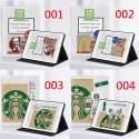 Starbucks/スターバックス ブランドiPad Mini 6/9/Air5ケース オシャレ KFC 個性 McDonalds メデューサ柄 コーヒー風 軽量 ハード背面 2022 全機種対応 激安 ソフト IPAD 9/ミニ6/エアー5/エアー4カバー メンズ レディース